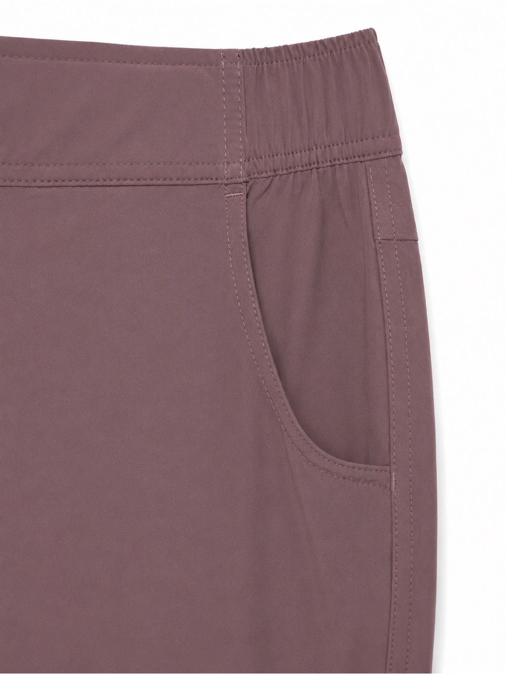 Eddie Bauer Traveler Ankle Pants Dusty Mauve Outdoor Minimalist Lightweight - Picture 4 of 6